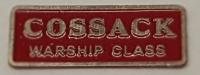 K2600-NPF D600 Class 41 Warship Diesel nameplate Cossack